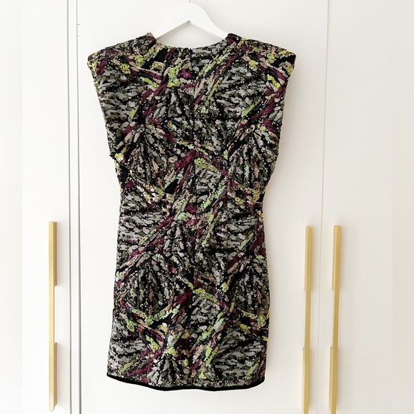 BNWOT Zara Sequin Mini Dress- Limited Edition - BLOGGER FAVOURITE - Picture 9 of 12